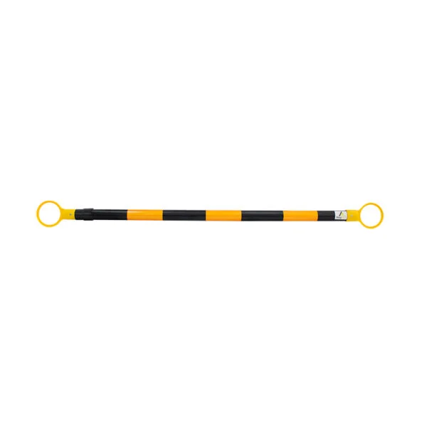 Barra Retractil Negro/Amarillo segpro