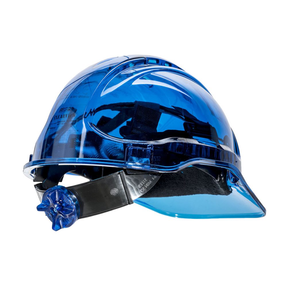 Casco Peak View ventilado, con ruleta PV60