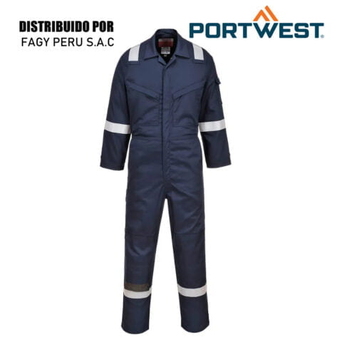 Mameluco Bizflame FR50 Portwest Azul Oscuro