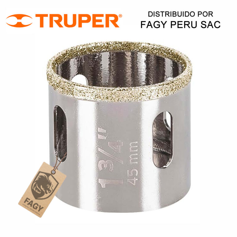Sierra copa con diamante 1-3/4″ Truper 17131