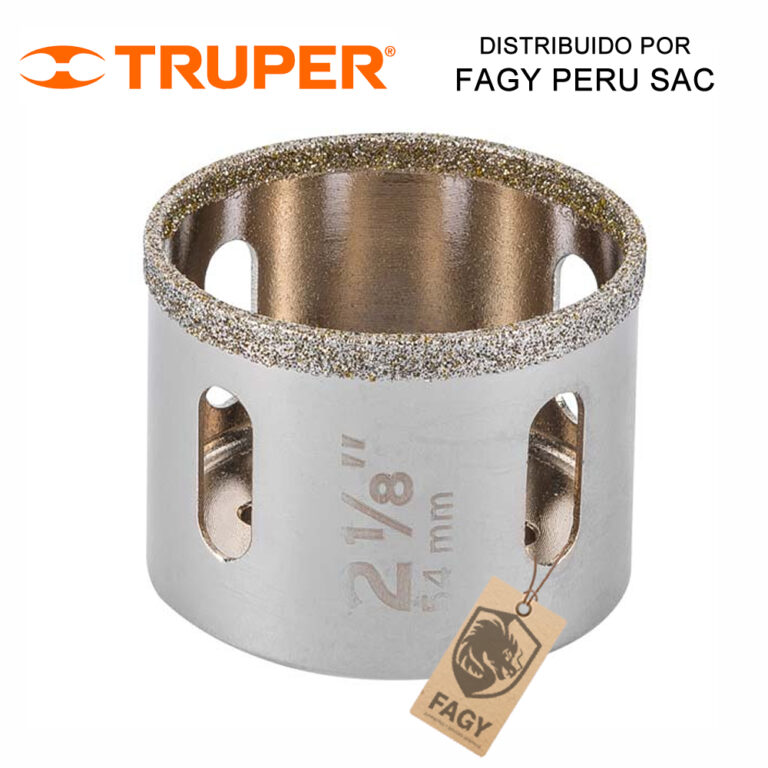 Sierra copa con diamante 2-1/8″ Truper 17133
