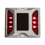 Tacha Solar Roja con Vastago