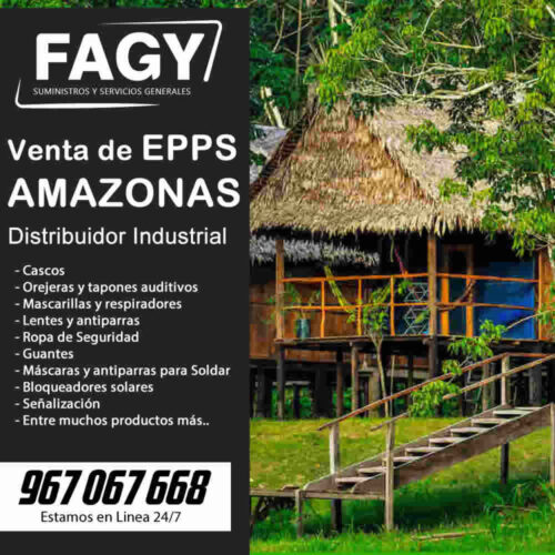Venta de epps en Amazonas- Sechura - Distribuidor de EPPS en AMAZONAS