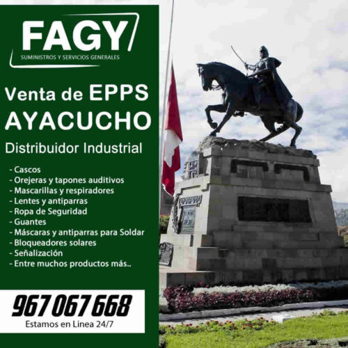 Venta de epps en Ayacucho - Distribuidor de EPPS Norte