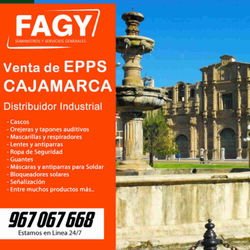 Venta de epps en Cajamarca- Distribuidor de EPPS Norte
