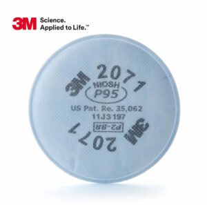 3M™ Particulate Filter 2078, P95, With Nuisance Level Organic Vapor/Ac