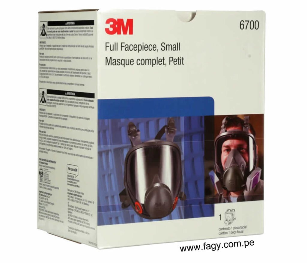 Respirador 6700 FullFace Talla S