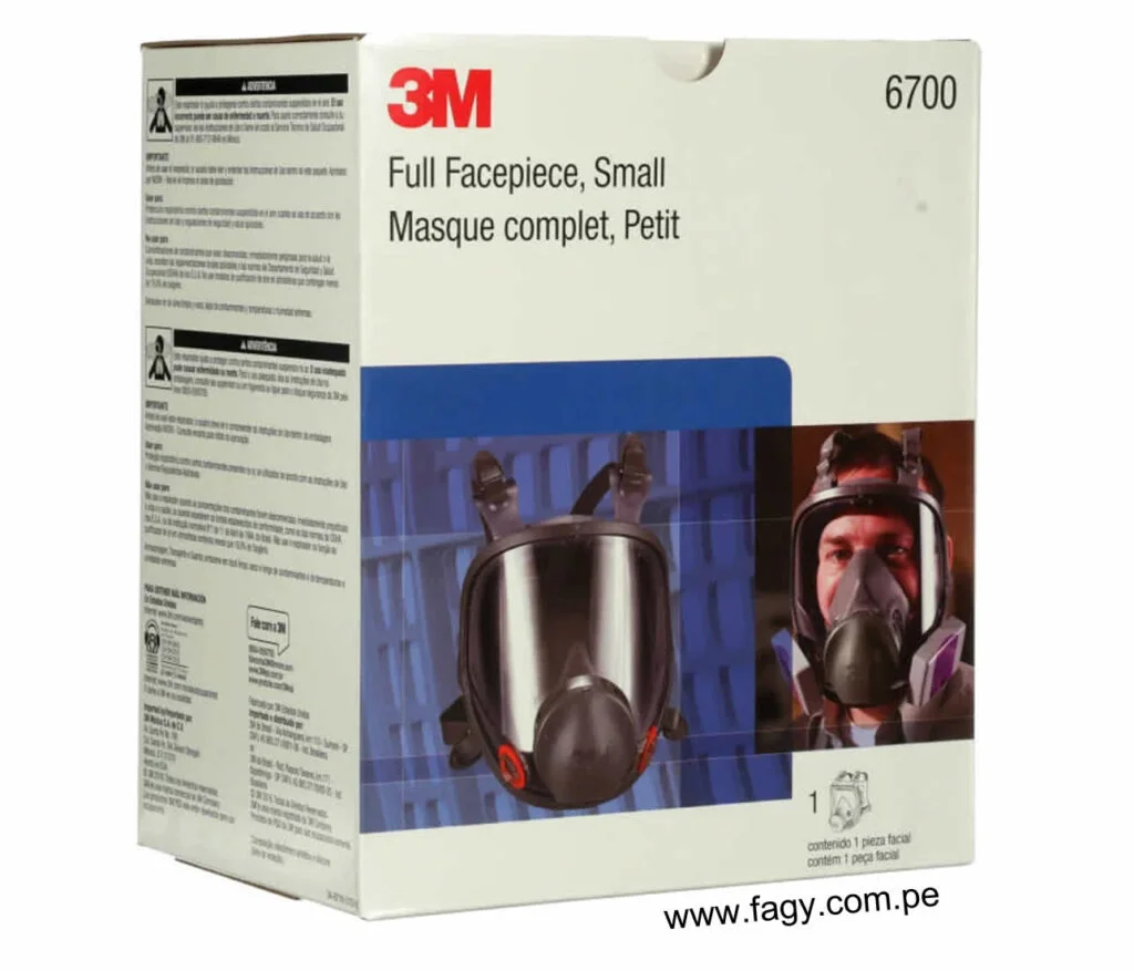 Respirador 6700 FullFace Talla S
