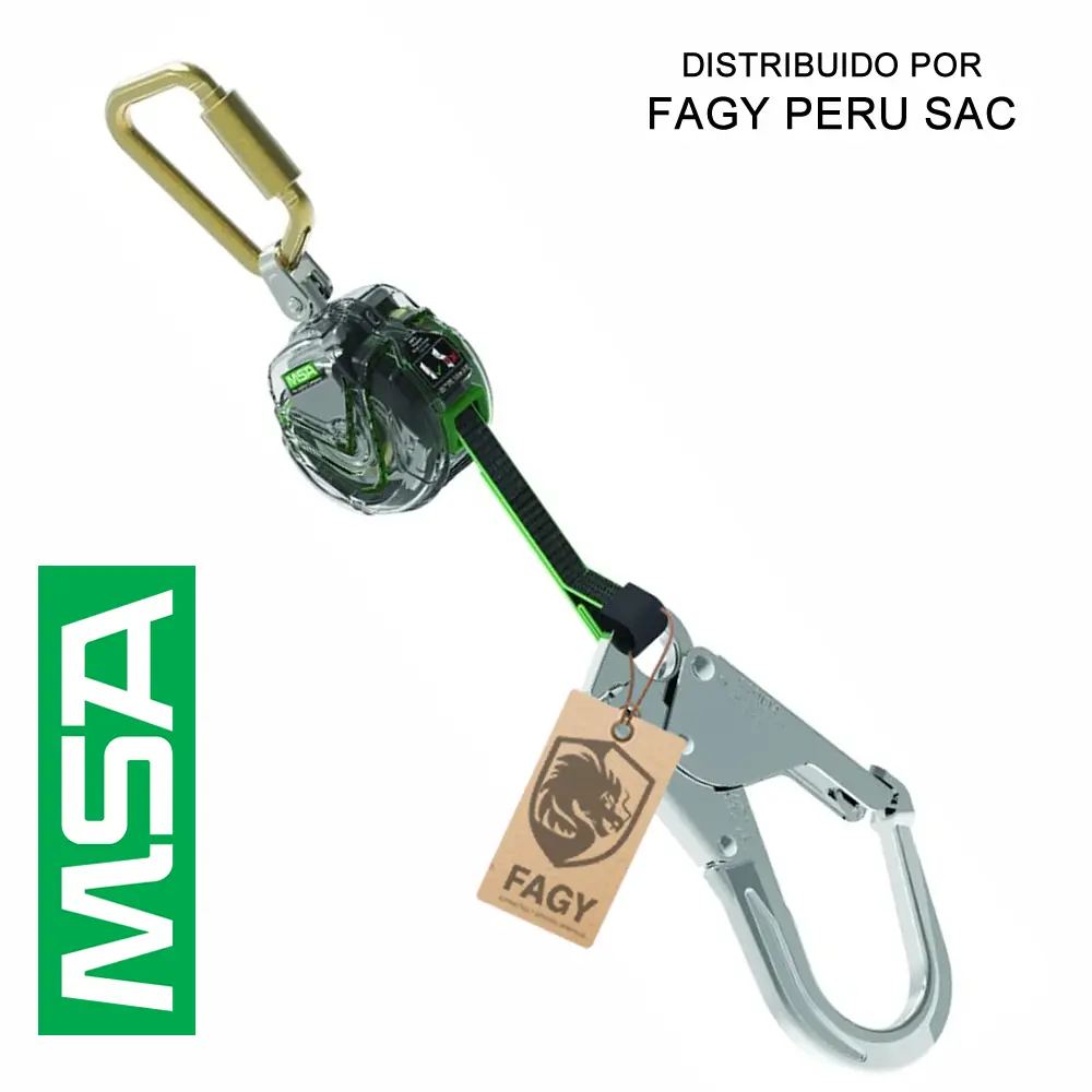 Bloque Retractil Mini Pfl V-Tec 63011-00A MSA