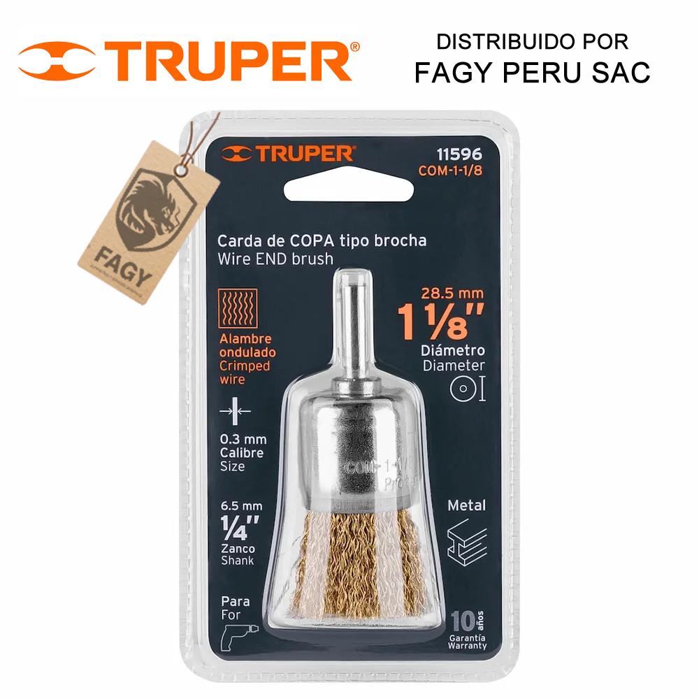 Escobilla tipo copa 1-1/8″ Truper 11596 » Truper Herramientas Peru