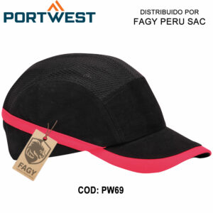 Gorra aireada Bump PW69 - Equipo de Protección Personal | FAGY PERU