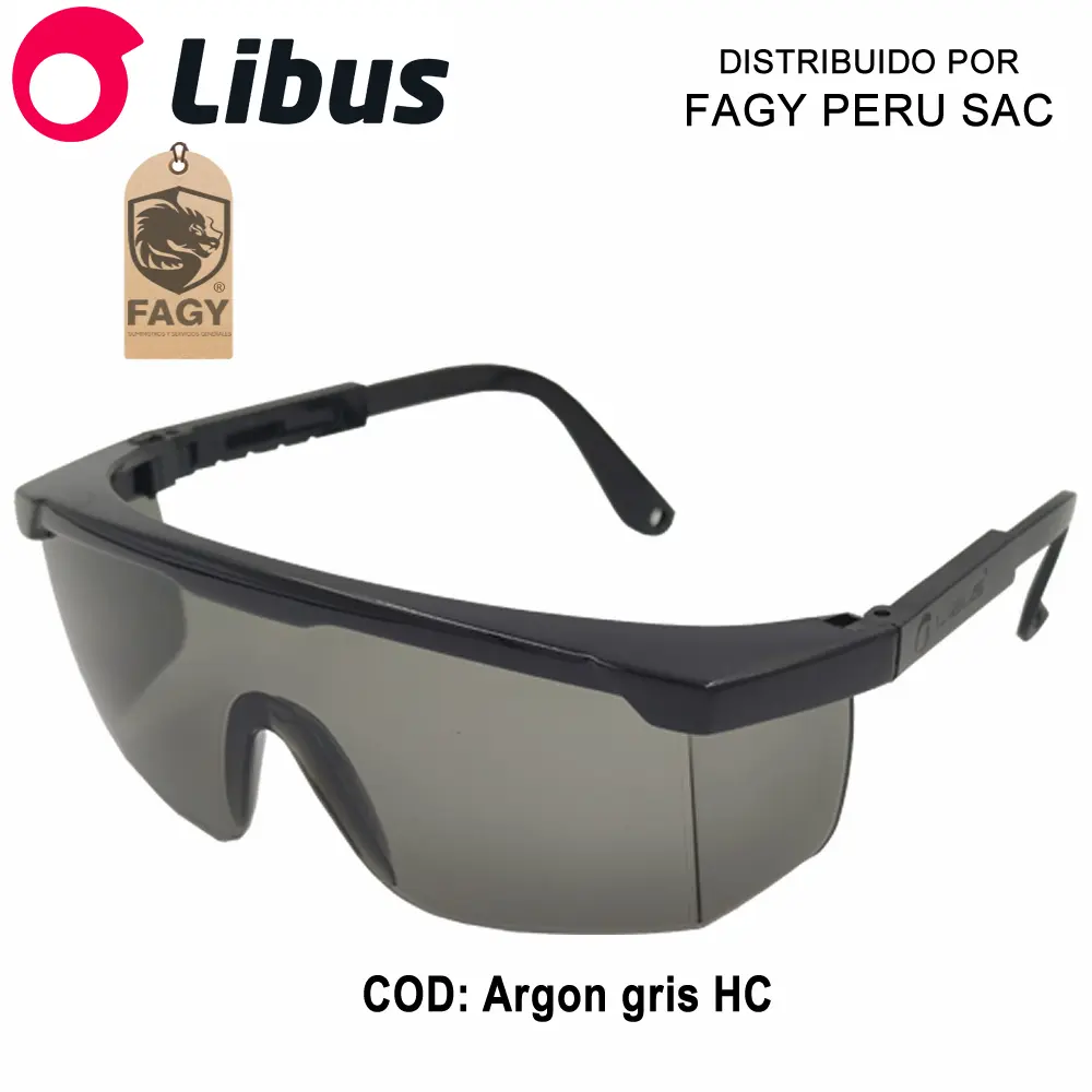 Anteojo argon gris HC libus