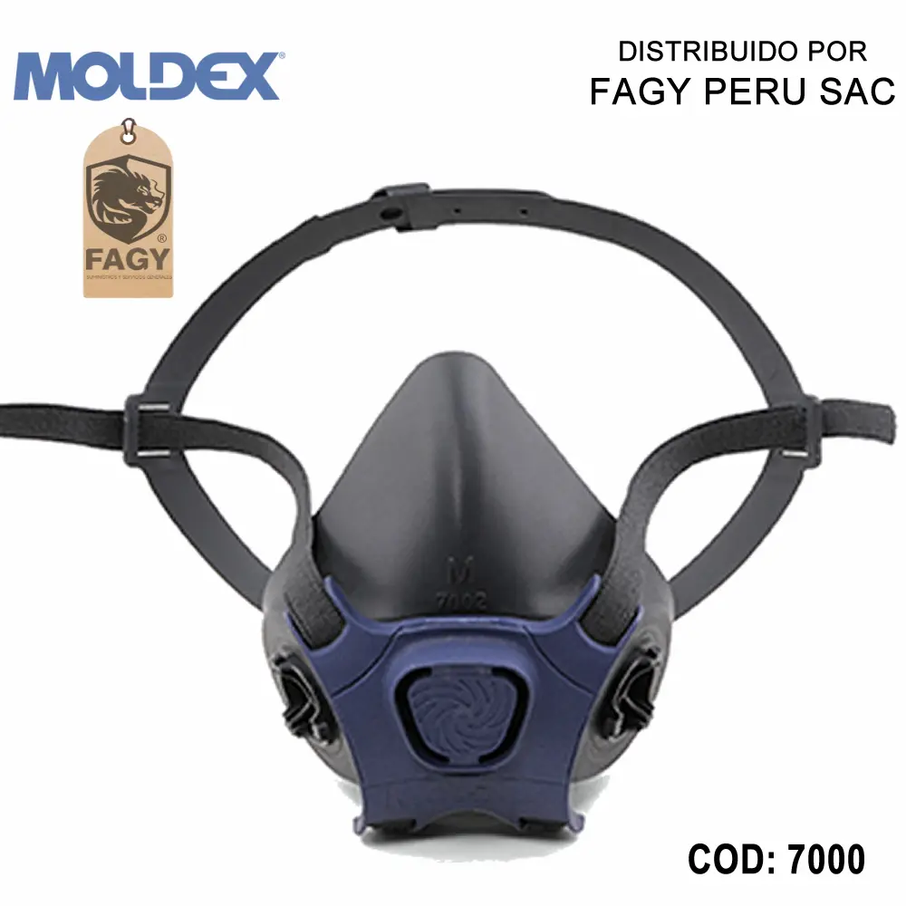 Respirador reutilizable 7000 moldex
