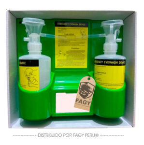 Botella lavaojos dual - Equipo de Protección Personal | FAGY PERU