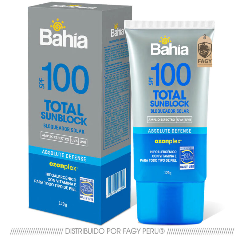 Bloqueador Bahia SPF100 x 120g Total SunBlock