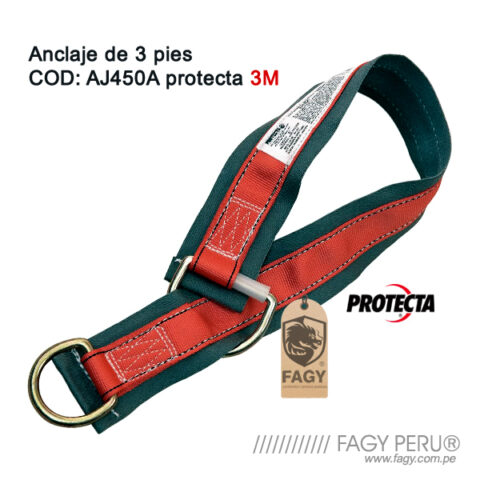 Anclaje de 3 pies AJ450A protecta 3m