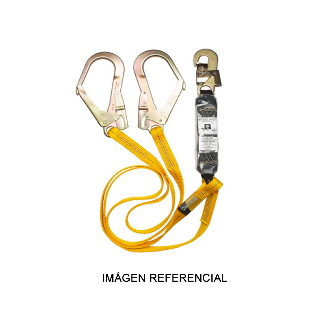 Linea de vida doble económica steelpro