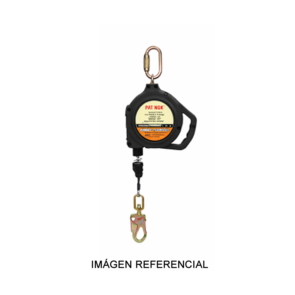 Bloque retráctil de acero galvanizado PE-10 Pat Ngk