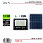 Panel Solar de 1000W Blanco
