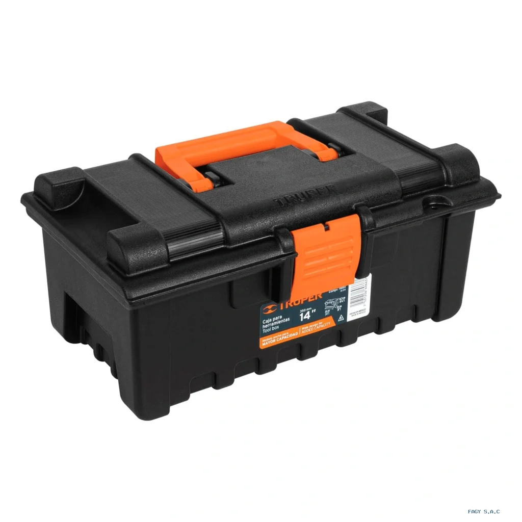 Caja para herramienta de 14" sin compartimentos, TRUPER 19854