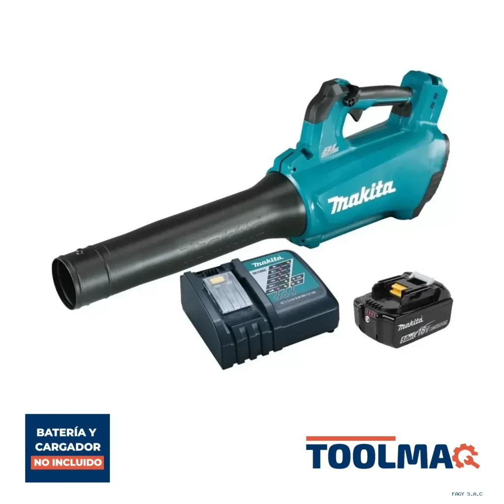 Sopladora Inalambrica 13.0m3/min 18V LXT XPT BL (incl. 1 bateria 5Ah + 1 cargador) DUB184RT