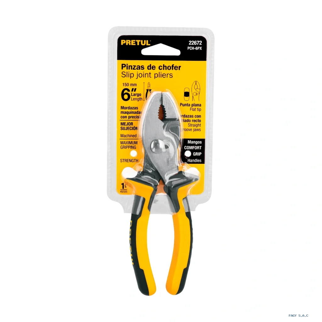 Alicate pinza de chofer 6" mango Comfort Grip, Pretul 22672