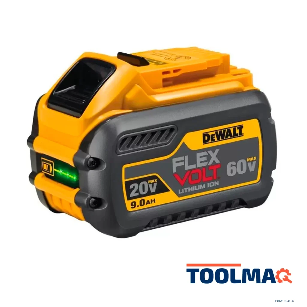 Batería Ion Litio 20V / 60V 9.0Ah Dewalt DCB609-B3