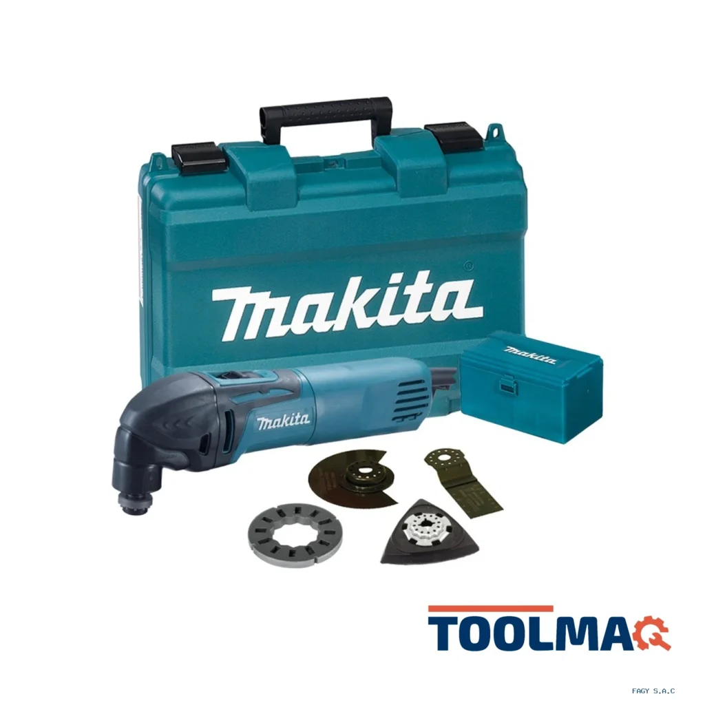 Multitool 320W 20000 opm + Accesorios Makita TM3000CX1