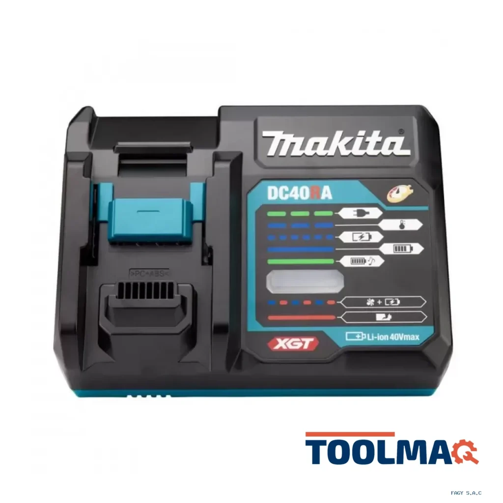 Cargador Rápido de Baterías 40V XGT Makita DC40RA 191E00-2