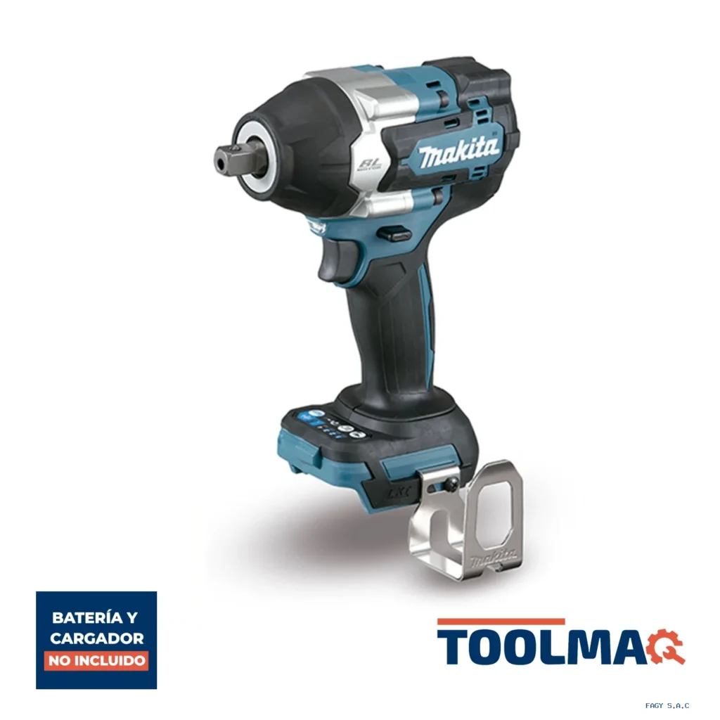 Llave de Impacto 1/2" 18V LXT BL 700Nm Baretool Makita DTW701Z