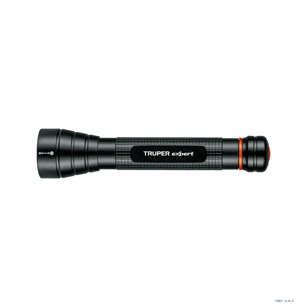 Linterna de aluminio LED Cree 235 lm con  2 pilas AA, Truper LINA-2AAN 18800