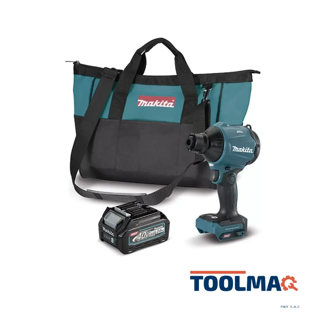 Soplador Multifuncional XGT 4 Velocidades BL (incl. Bateria + Cargador + Maletin) Makita AS001GA101