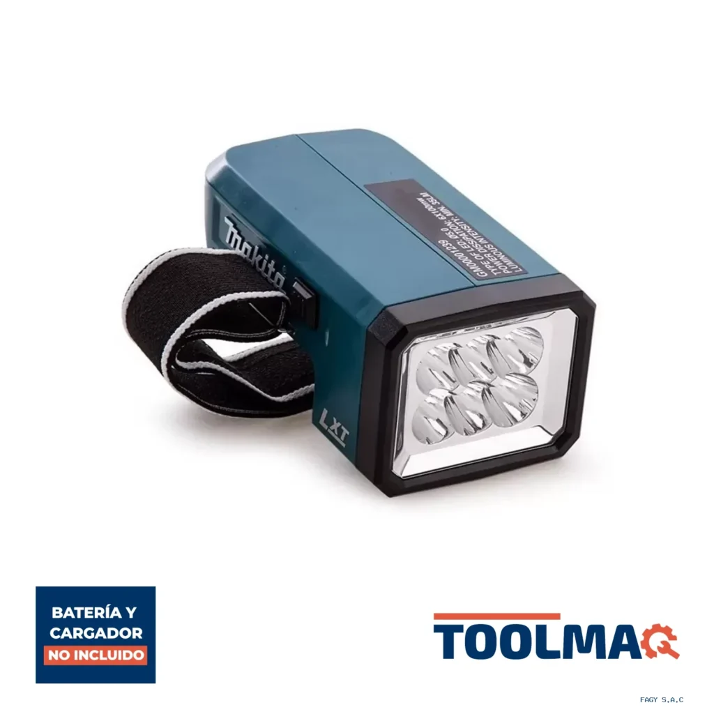 Linterna 6 Led LXT Inalámbrica 18V Compacta Makita DML186