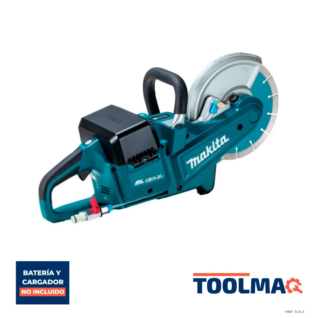 Cortadora de Concreto 9" (230mm) 36V BL Baretool Makita DCE090ZX2