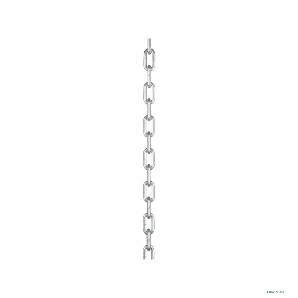 Cadena galvanizada 5 mm - 3/16", en saco con 50 kg, Truper 103442