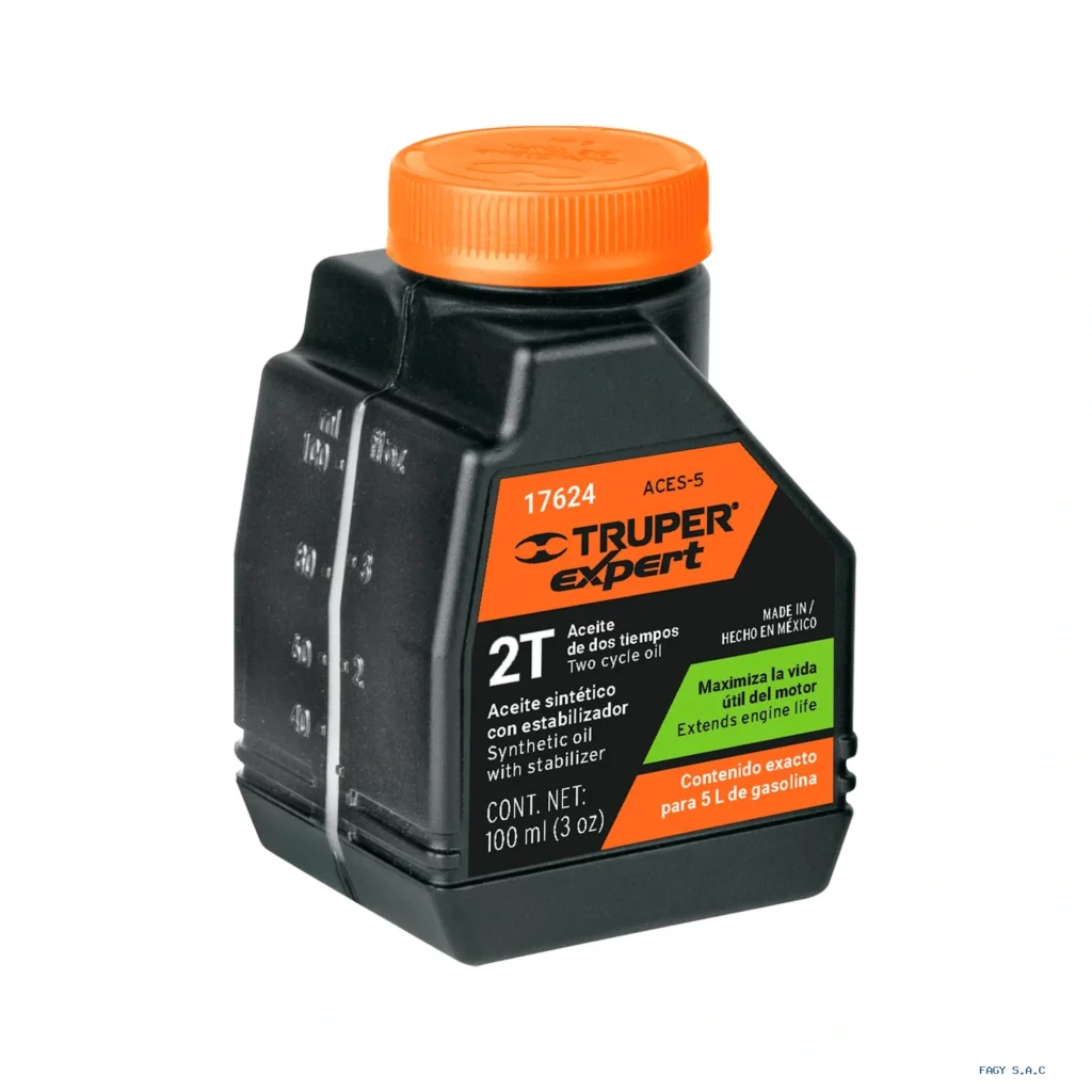 Aceite sintético para motor de 2 tiempos, 100 ml 17624