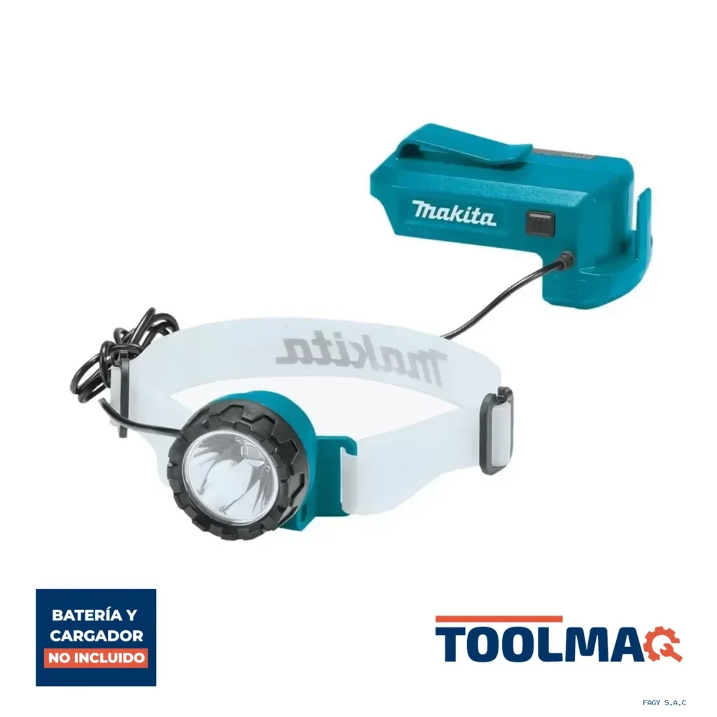 Linterna de Cabeza L.E.D Inalambrica LXT 18V Makita DML800