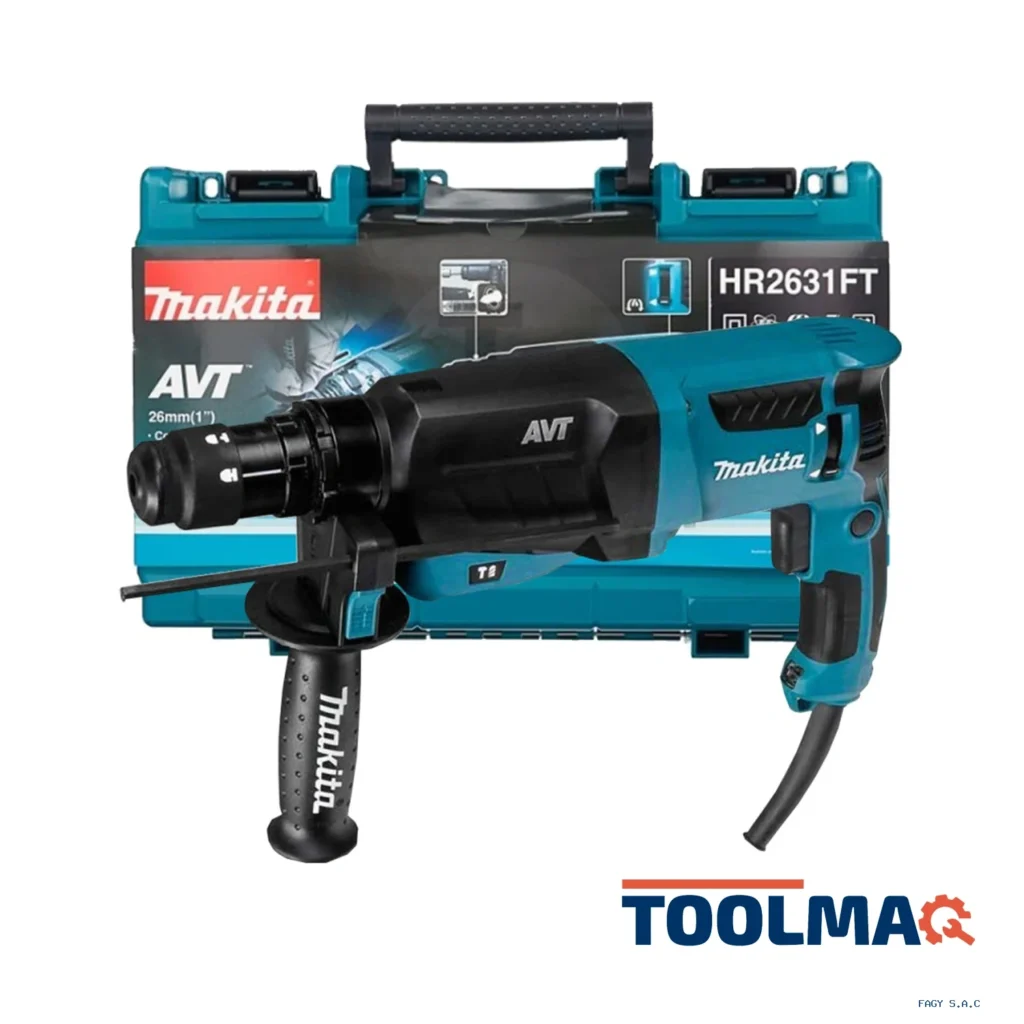 Rotomartillo SDS Plus 800W 2.4 J Makita HR2631FT