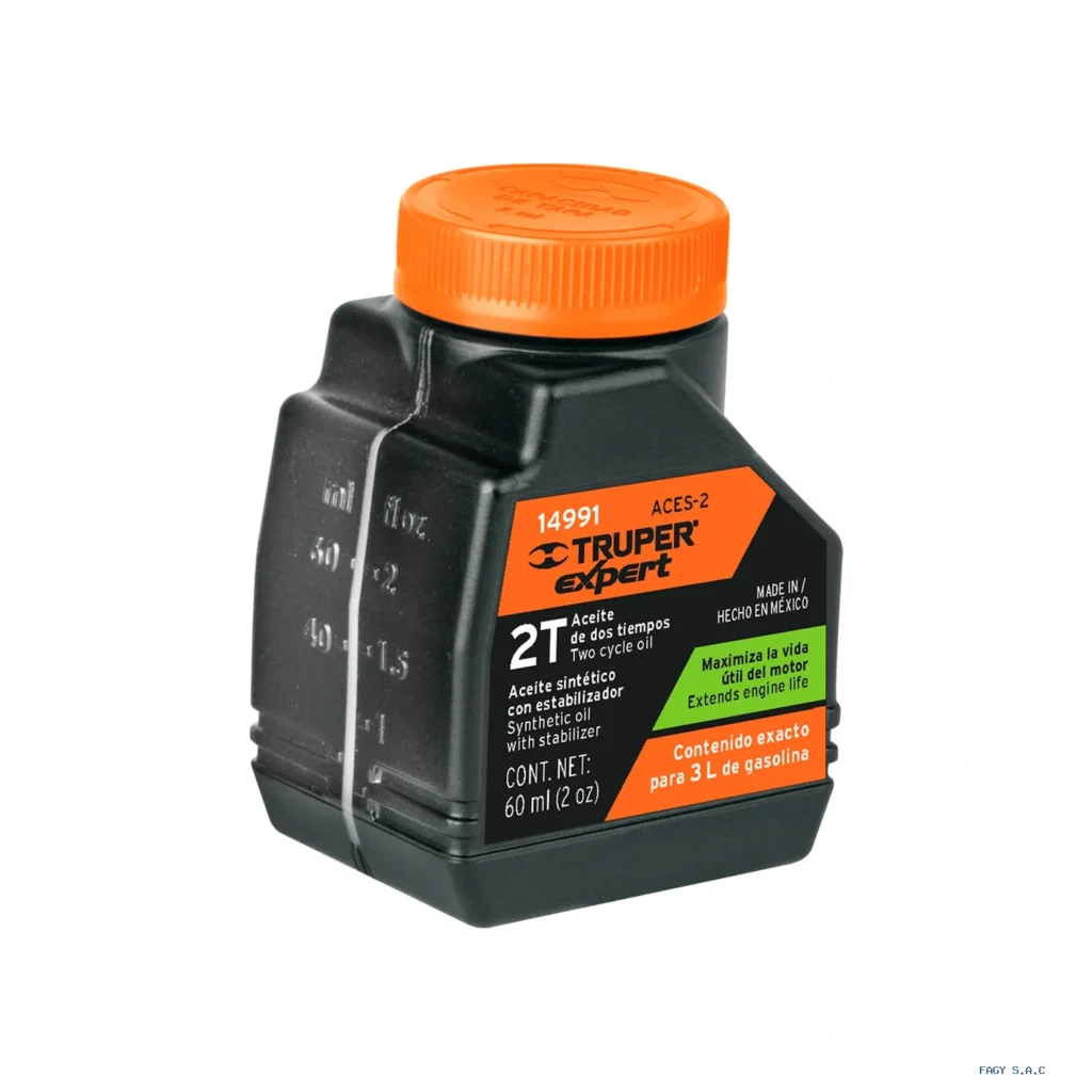 Aceite sintético para motor de 2 tiempos, 60 ml 14991