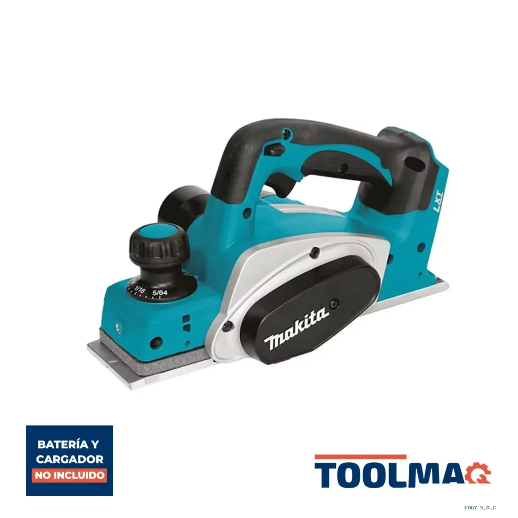Cepillo 18V LXT 14000 rpm 2mm Baretool Makita DKP180Z