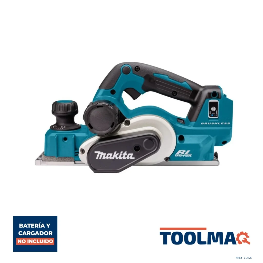 Cepillo Inalámbrico 40V XGT 82mm BL Baretool Makita KP001GZ