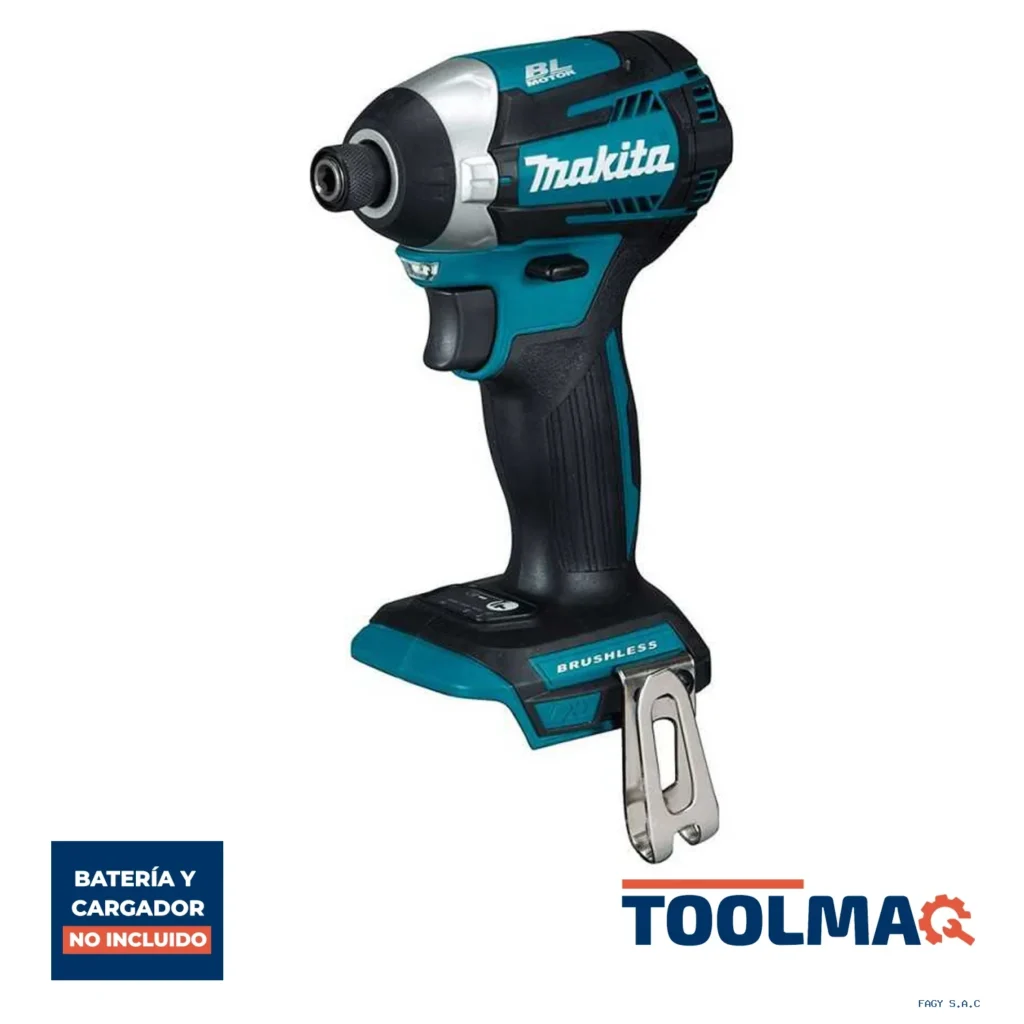Atornillador de Impacto 1/4" Hex 18V LXT BL 175 Nm Baretool Makita DTD154Z