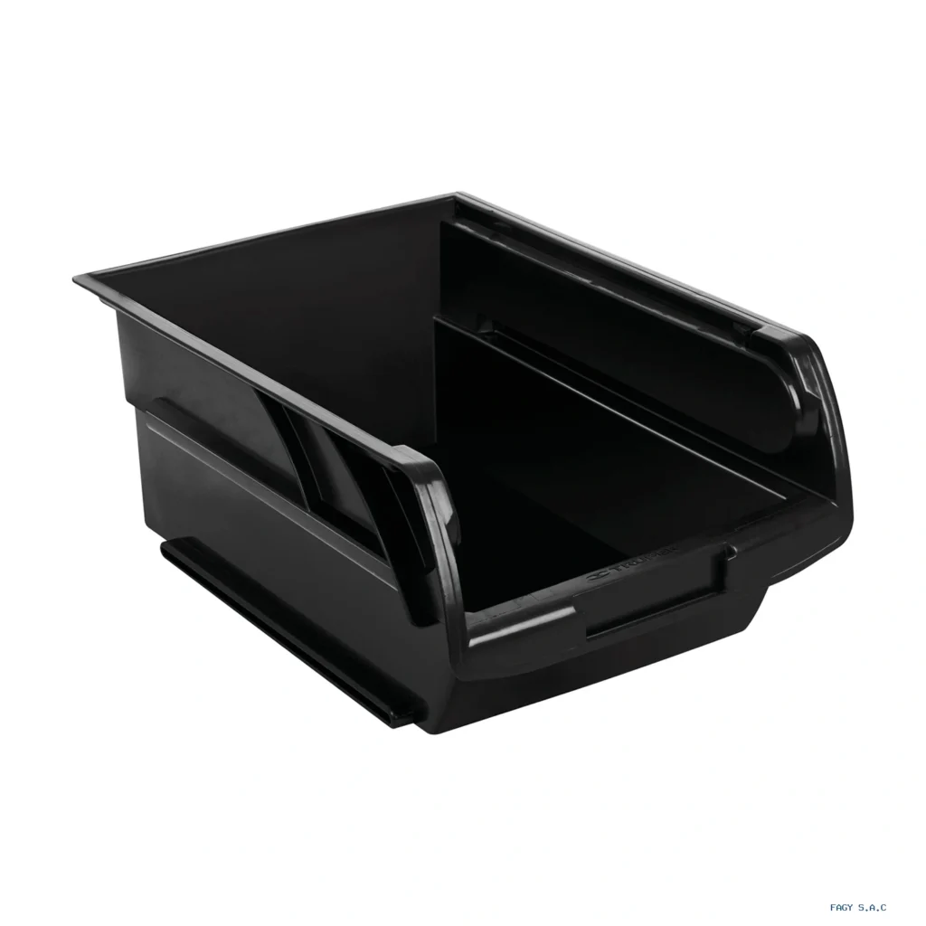 Gaveta apilable #4.5 de plástico, 38.5 x 24 x 17 cm, TRUPER 102438