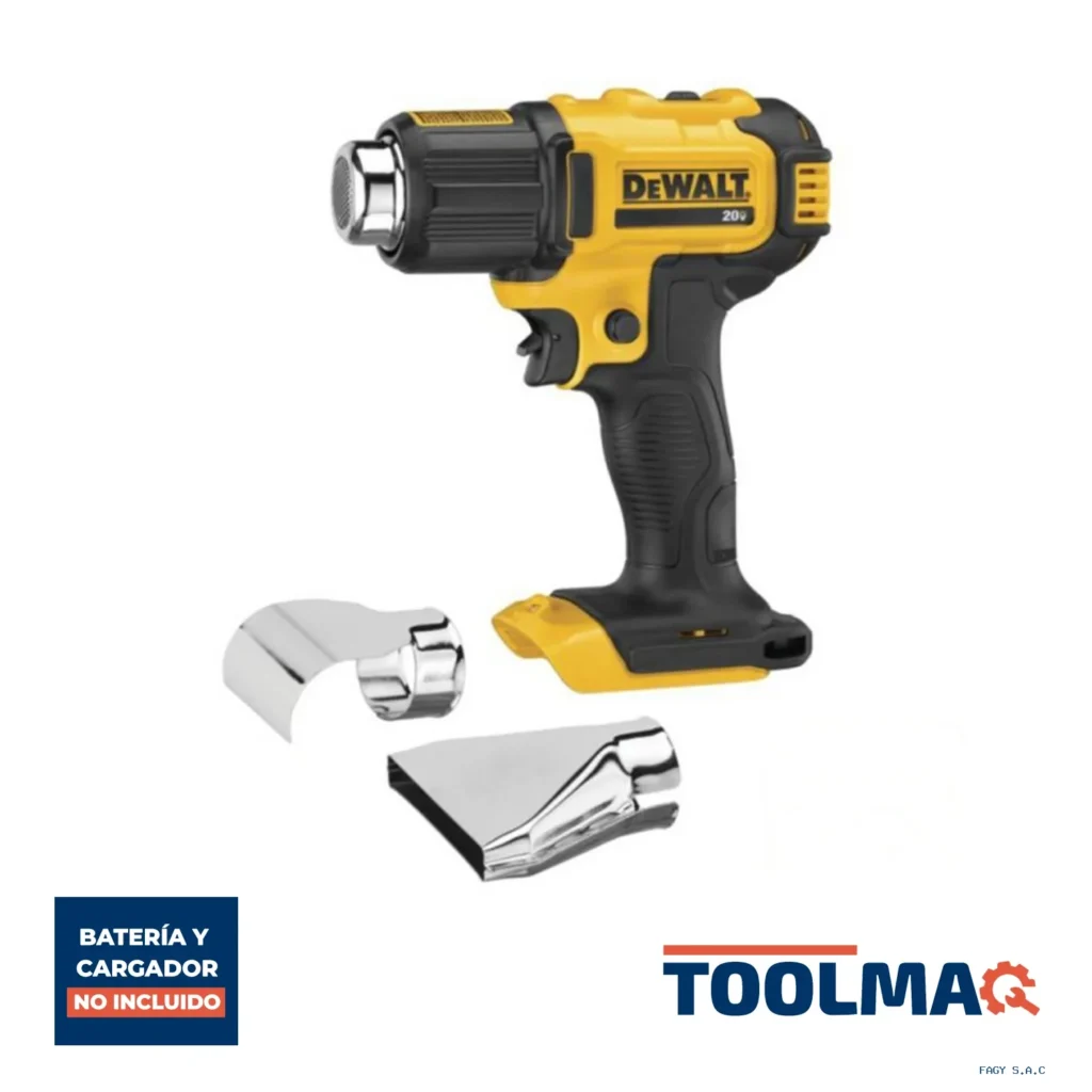 Pistola Calor 20V 532 °C Baretool Dewalt DCE530B