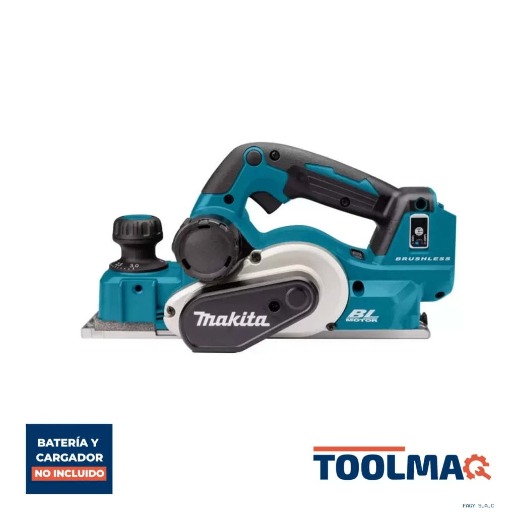 Cepillo Inalámbrico 18V LXT BL Baretool Makita DKP181Z