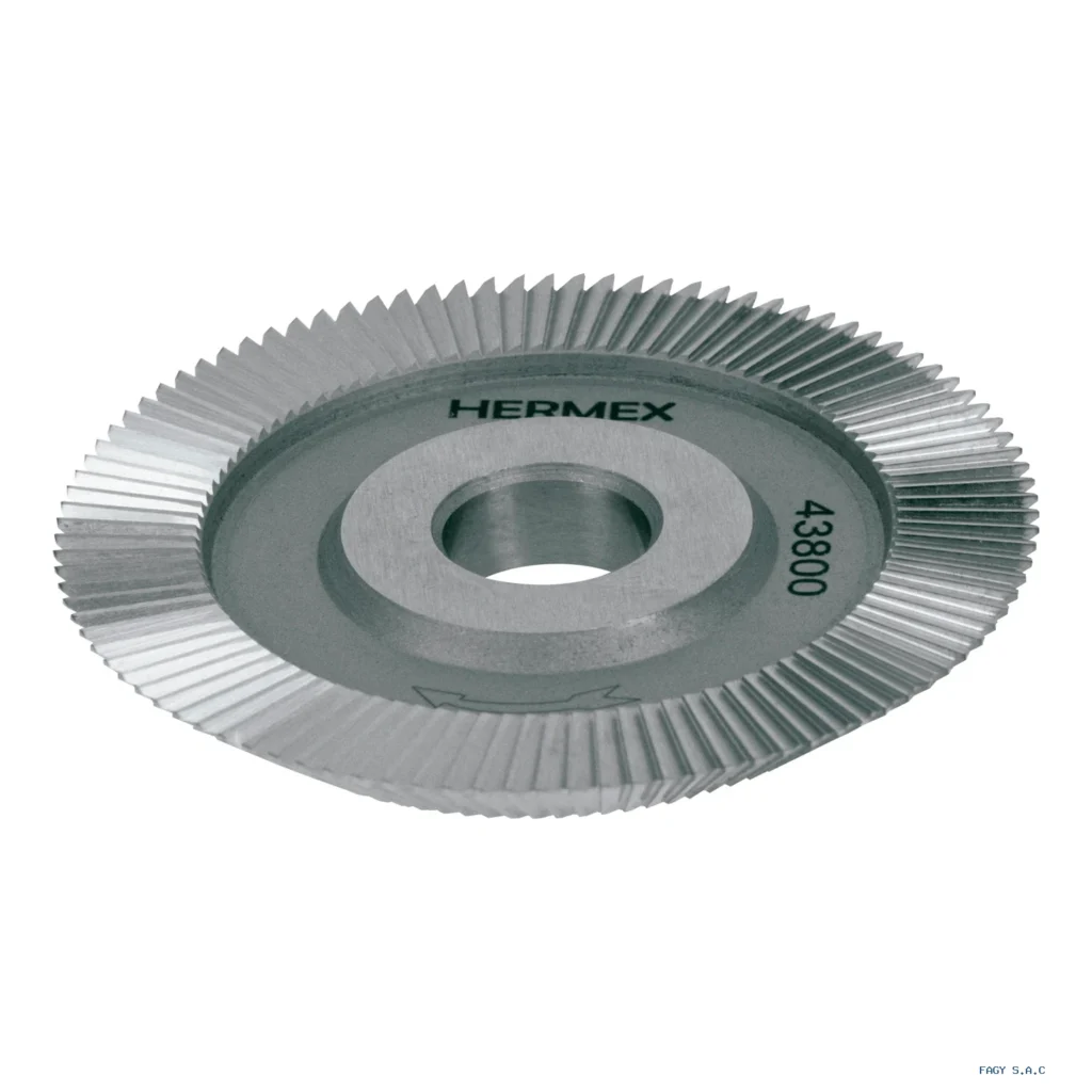 Disco cortador para DUP-200 y DUP-300, V, HERMEX 43800