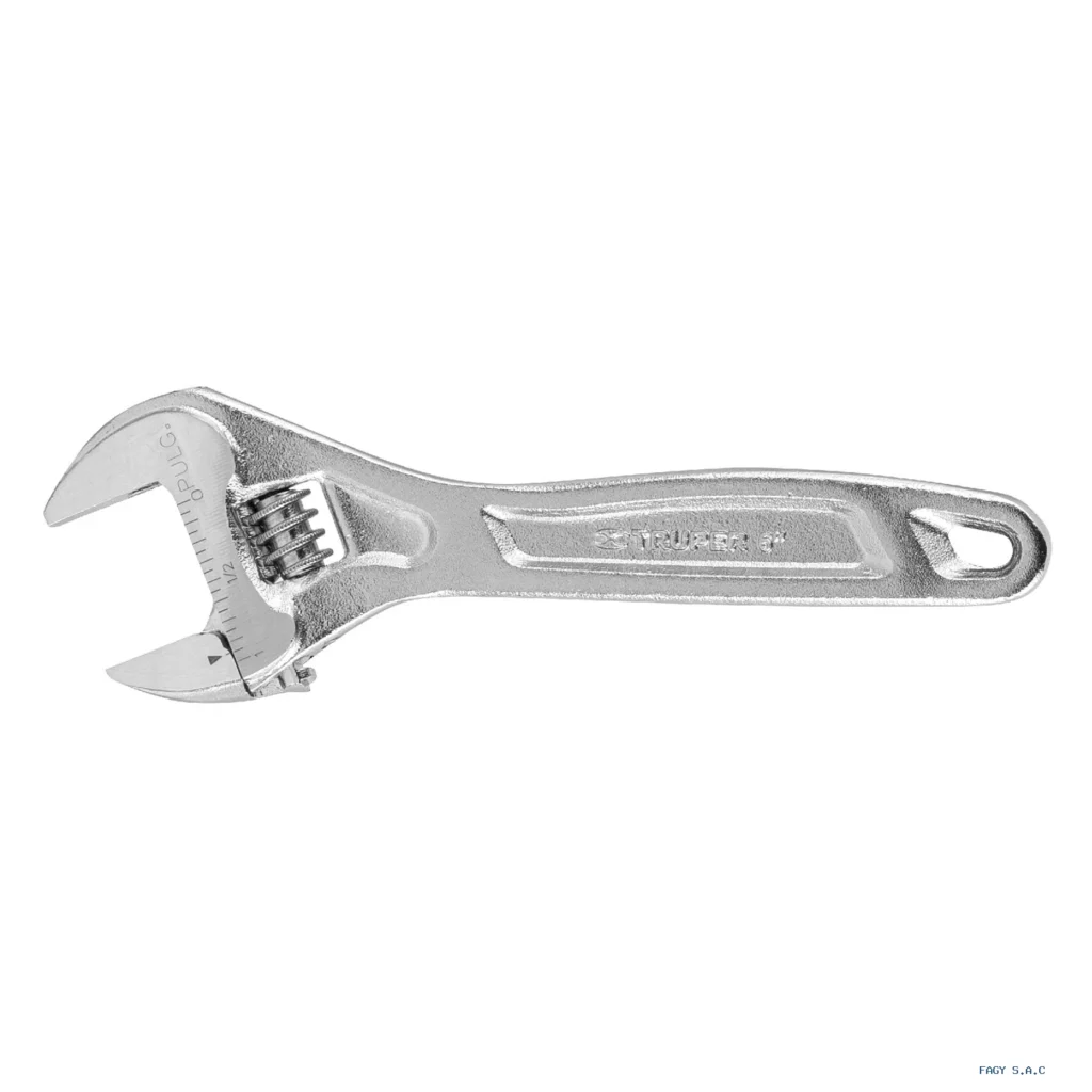 Llave ajustable (perico) 6" profesional  cromada, Expert PET-6C 15505