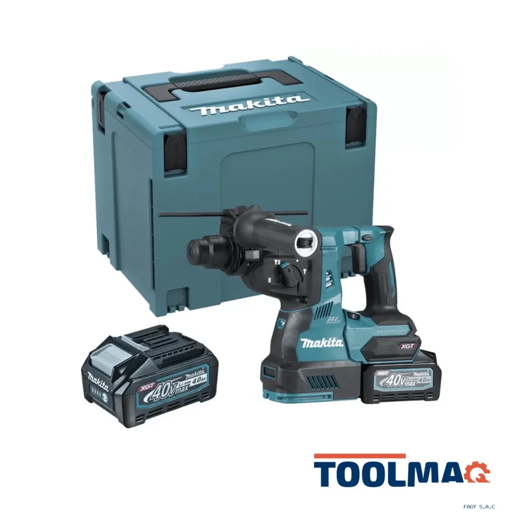 Rotomartillo Sds-Plus 40V XGT BL 2.8J 2 Bat 4.0 Ah Makita HR003GM201