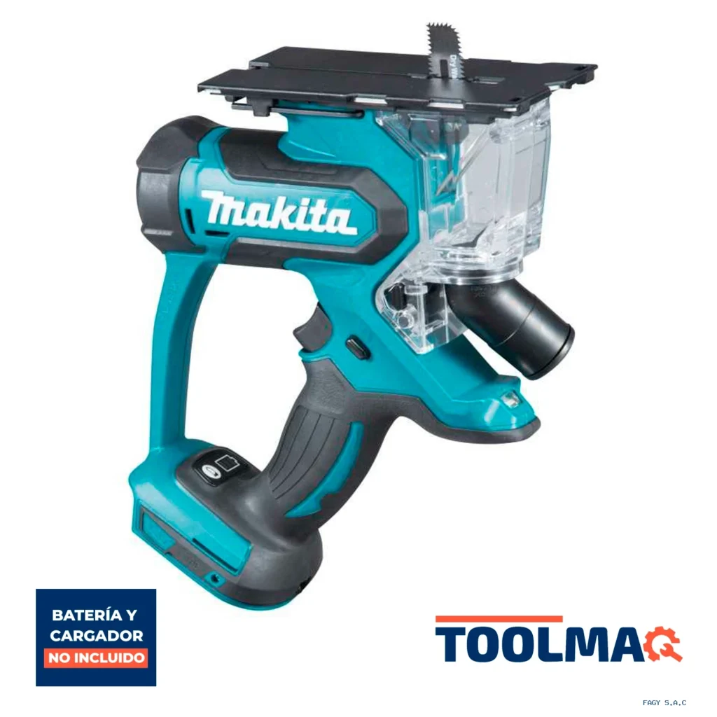 Cortadora de Drywall 18V LXT 6000 cpm Baretool Makita DSD180Z