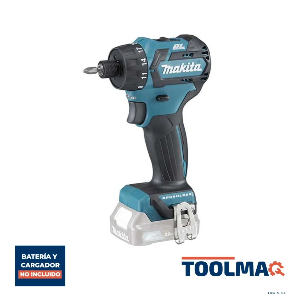Atornillador de Impacto 1/4" Hex 12V CXT BL 32 Nm Baretool Makita DF032DZ